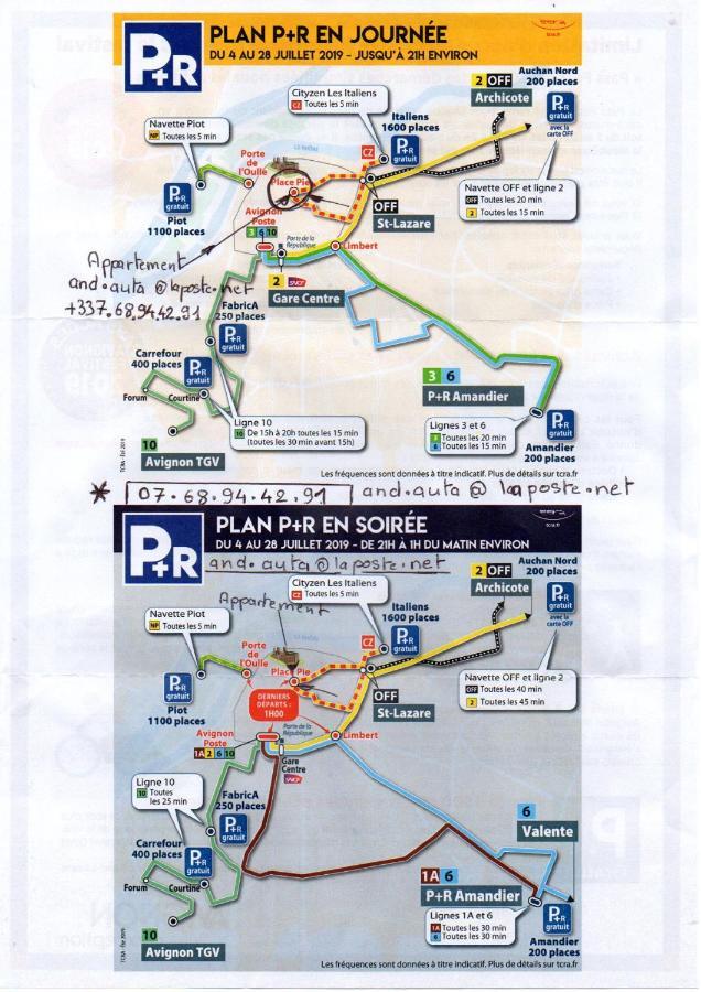 Hyper Centre D'Avignon Leilighet Eksteriør bilde